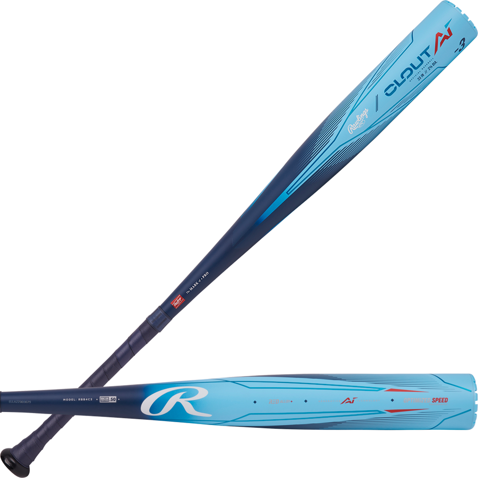 RAWLINGS CLOUT -3 BBCOR BASEBALL BAT